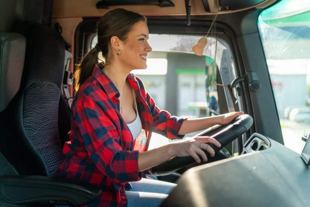 More female drivers could solve HGV shortage