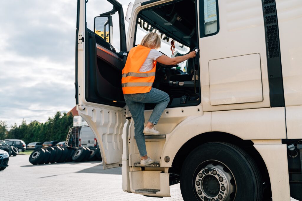 Life as a female truck driver - HGV Training Network