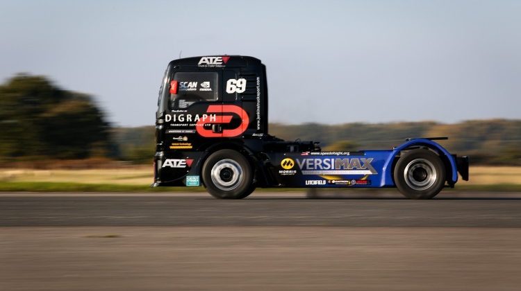 Blind Man Sets New World Record for Driving a HGV at 120mph