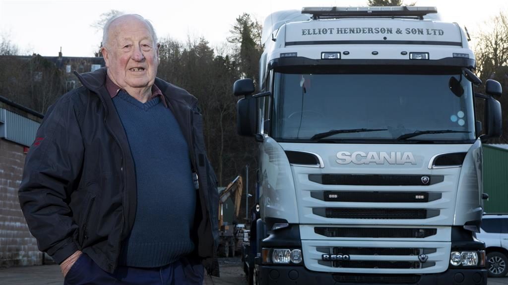 Great-grandad, 83, crowned oldest HGV driver