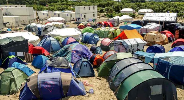 Calais migrant jungle