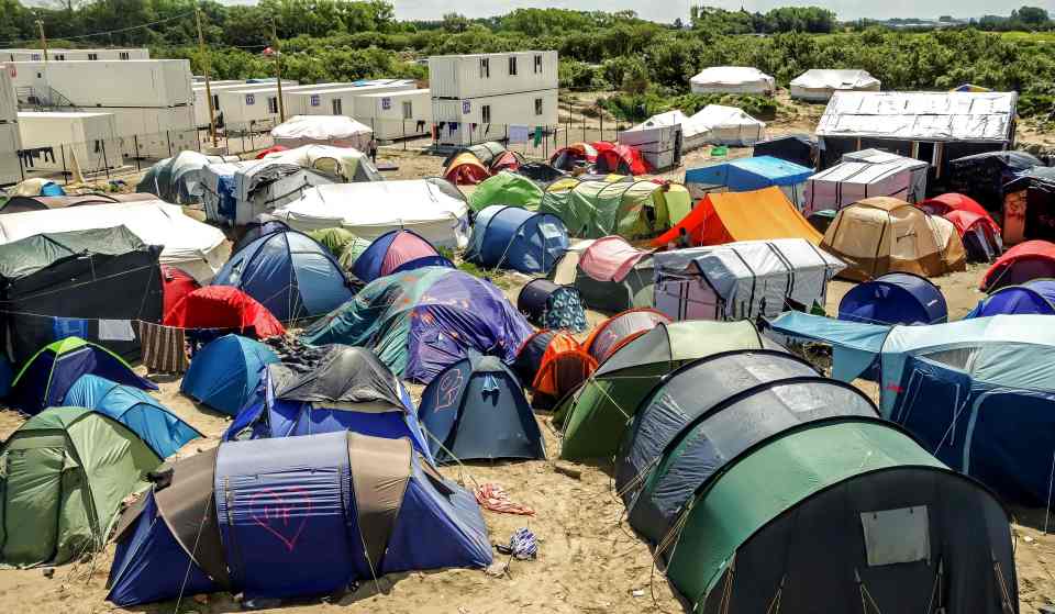 Calais migrant jungle