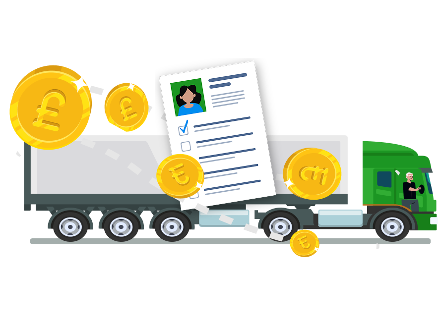High HGV career wage